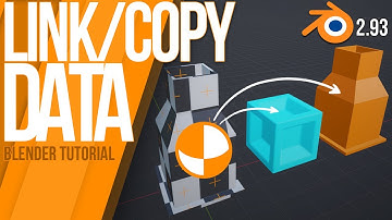 How to link or copy properties of an object? | Blender 2.9 | Tutorial