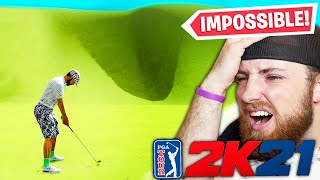 THE WORLD'S HARDEST GOLF COURSE! PGA Tour 2K21 Gameplay