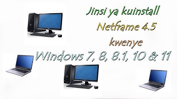 How to Install Net framework 4.5 on Windows 7, 8, 8.1, 10 & 11 Offline
