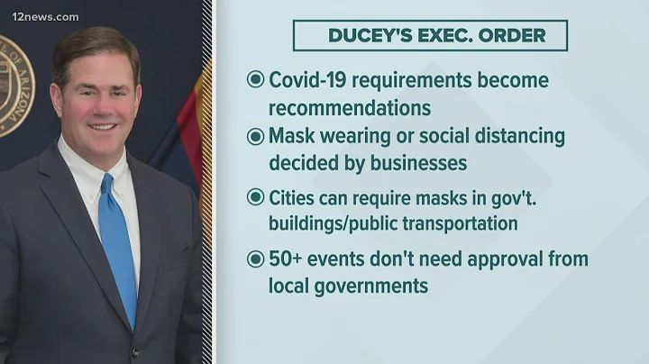 Gov. Ducey lifts remaining COVID-19 mandates in Ar...