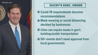 Gov. Ducey lifts remaining COVID-19 mandates in Arizona