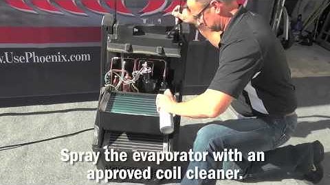 Phoenix R175 / R200 - Cleaning Evaporator