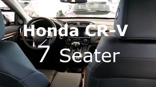 Honda CR-V  7 Seater Interior