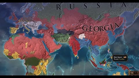 Blobbing as Georgia 8K dev Timelapse | EU4