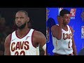 PLAYING WITH LEBRON JAMES IN 1ST NBA GAME - NBA 2K18 MYCAREER PS4 GAMEPLAY