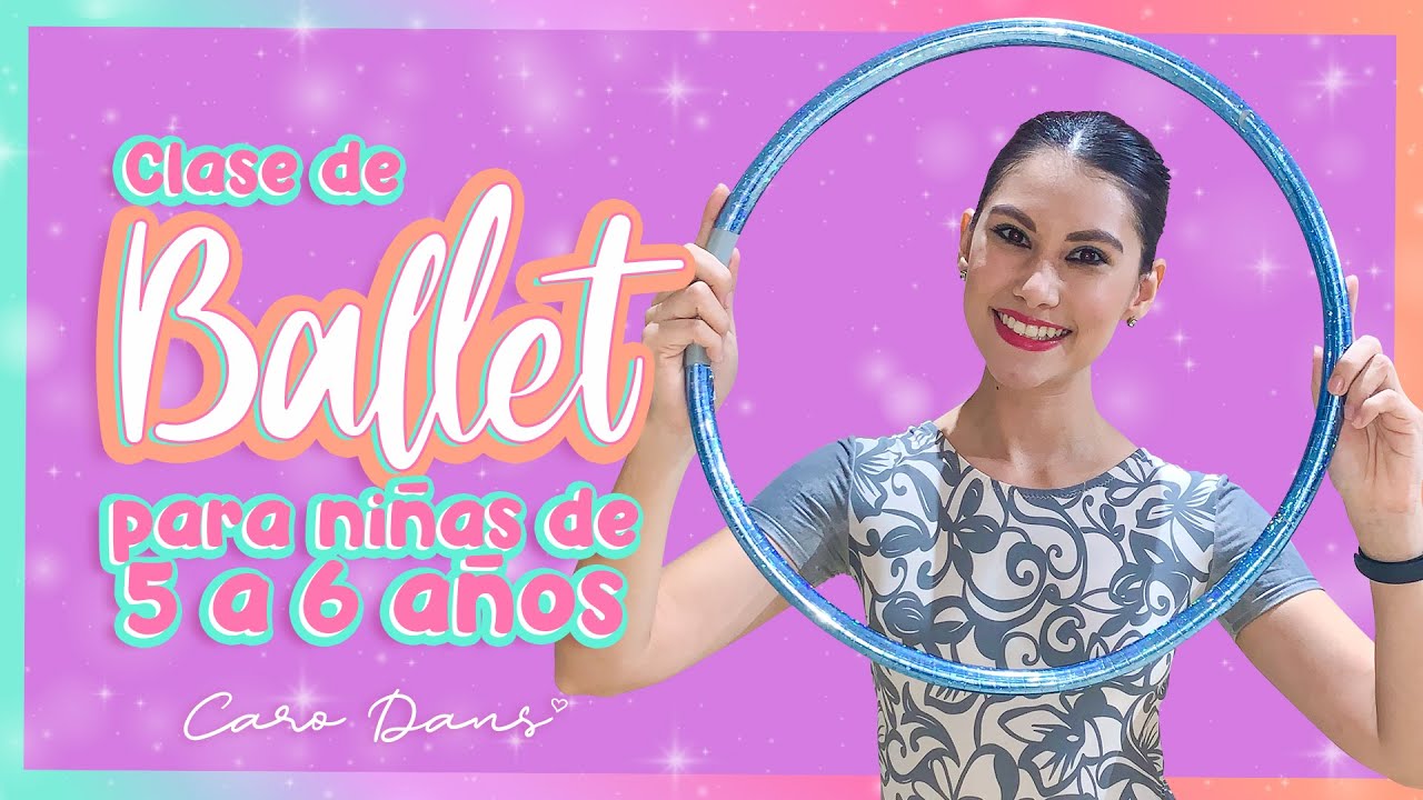 Clase de Ballet 🩰 para niñas de 5 a 6 años ✨ (Tips de Danza, Tips de ballet) ❤️❤️