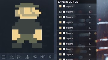 Battlefield 4 Emblem: Pixelated Cpt. Price (20 layers)