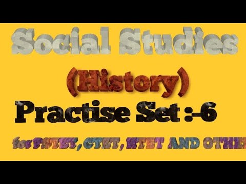 social studies (history) paper 2 practise set :- 6 its very important mcq in punjabi