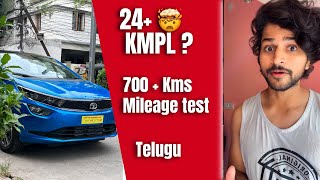 Altroz Mileage Test Telugu: 24+ kmpl?? Unbelievable 😳🤯 #తెలుగు
