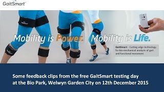 GaitSmart gait analysis feedback soundbites