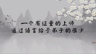 【子归家】聊天室 | No.1631 一个有证量的上师  通过语言给予弟子的很少 | 上师与弟子 | 03 佛教修证系列 | 杨宁