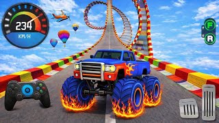 Monster Truck Mega Ramp Impossible Driver - Mega Ramp Monster Truck Racing - Android Gameplay screenshot 3