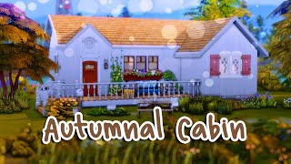 Cozy Autumnal Cabin | The Sims 4 Speed Build (No CC)