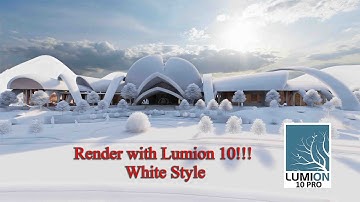 Render with Lumion 10!!! White Style