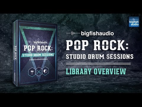 Pop Rock: Studio Drum Sessions | Library Overview