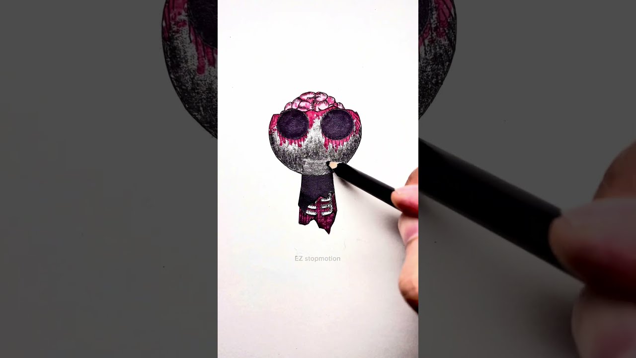 Gray Sprunki Phase 7 8 Transformation Drawing Stopmotion Incredibox Art
