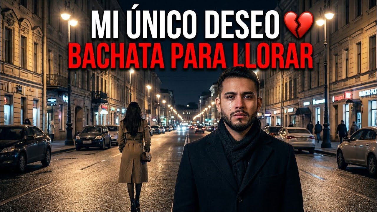 Mi Único Deseo 💔 | Bachata Para Llorar