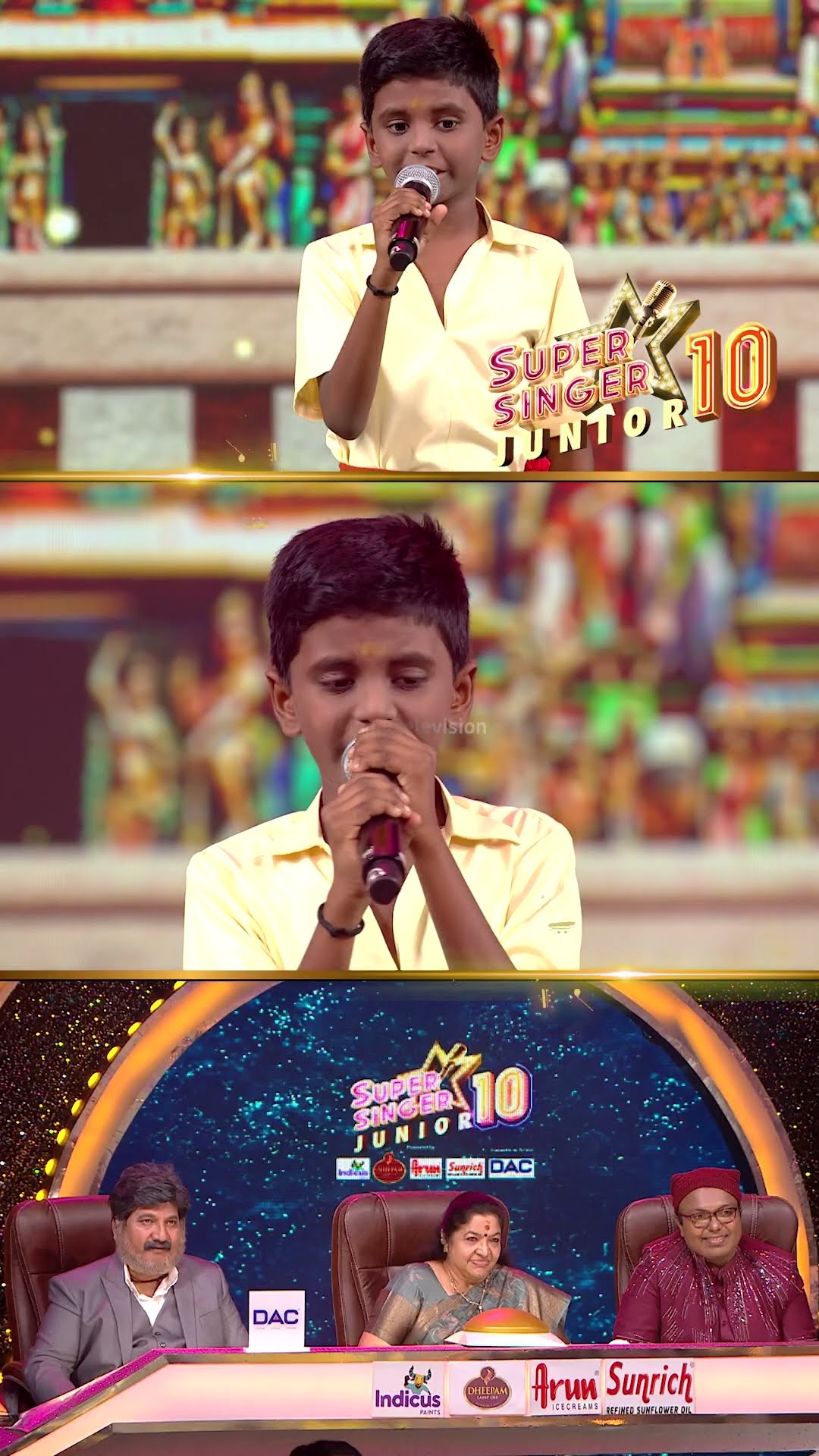 Ennoda Rasi Nalla Raasi Song by #Vishnu ? | Super Singer Junior 10