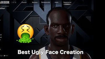 BEST UGLY FACE CREATION IN NBA 2K26!