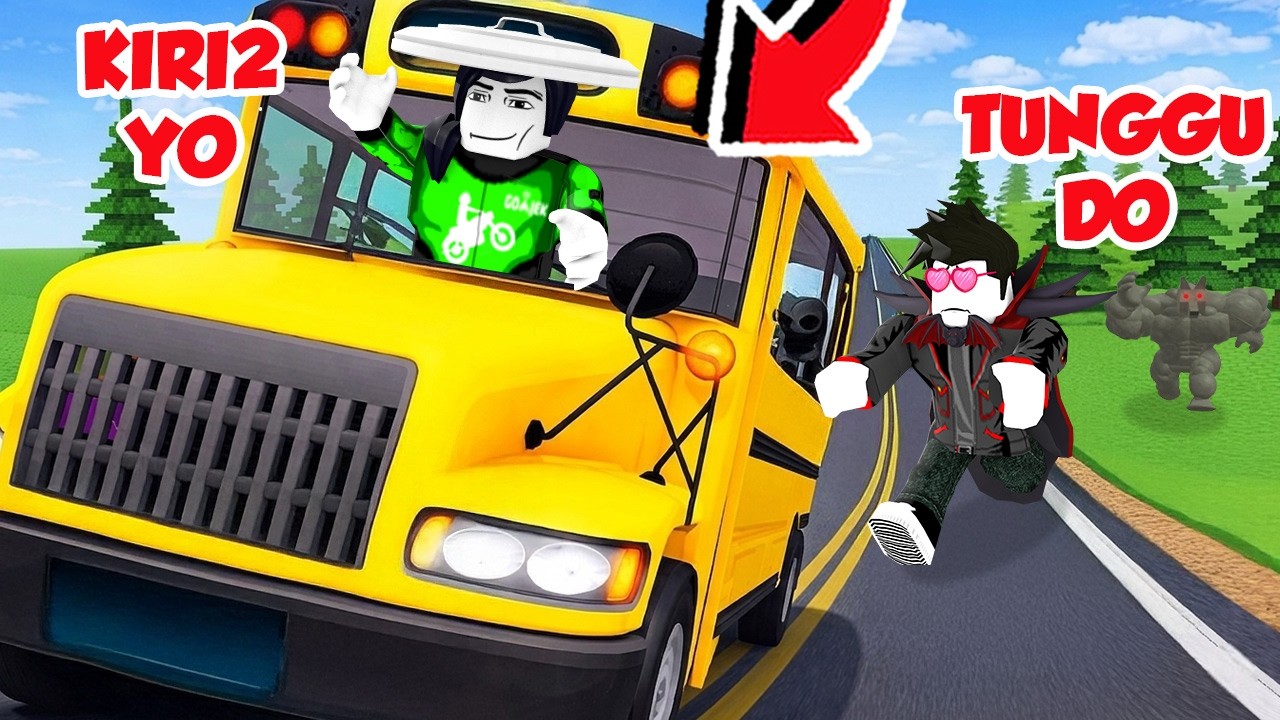 KITA STUDI TOUR NAIK BUS SEKOLAH PALING NGAKAK DI ROBLOX!!!