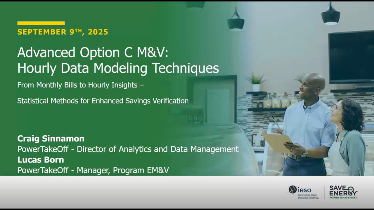 Advanced Option C M&V Hourly Data Modeling Techniques - YouTube