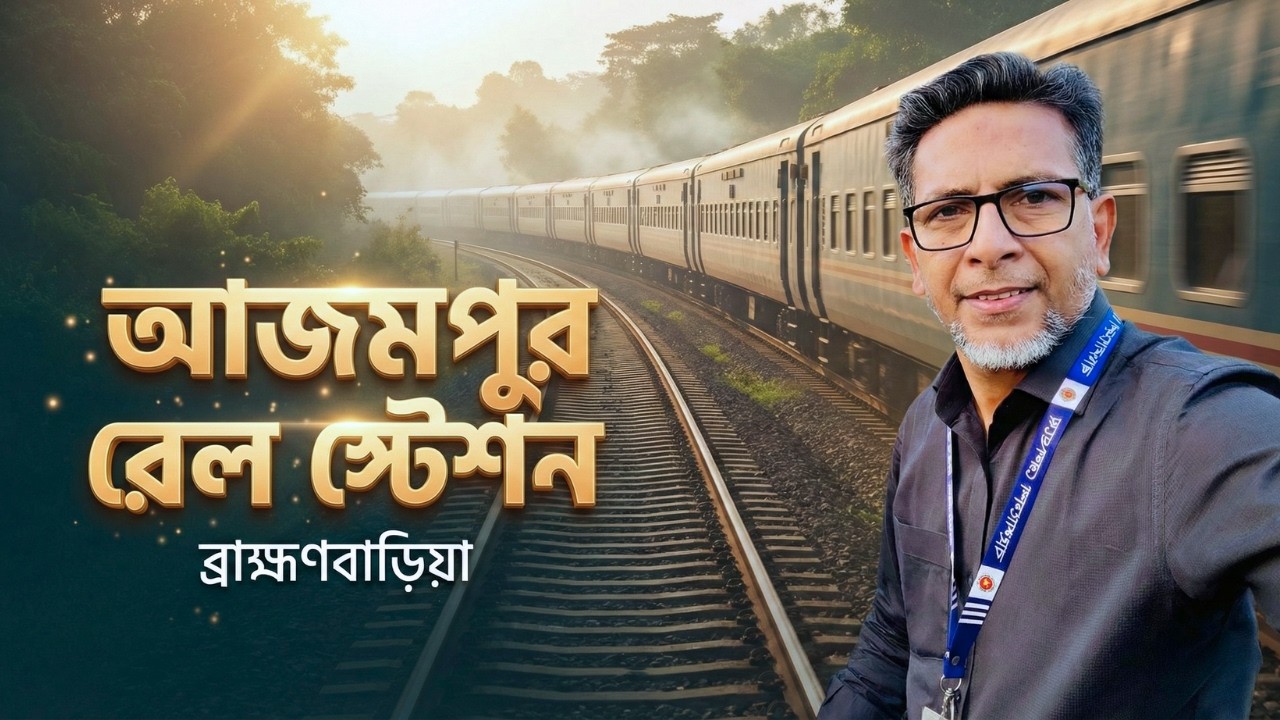 আজমপুর রেলওয়ে স্টেশন, ব্রাহ্মণবাড়িয়া | Azampur Railway Station, Brahmanbaria