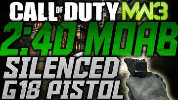 SOLO SILENCED G18 Pistol MOAB!