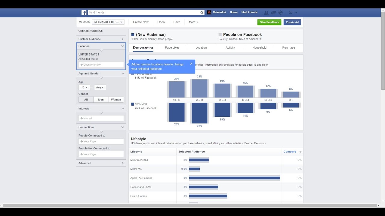 facebook audience insights facebook audience insights