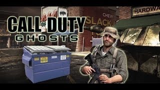 Call of Duty: Ghosts - Infection Hiding Spots - Warhawk (TRASH CAN SPOT!!)