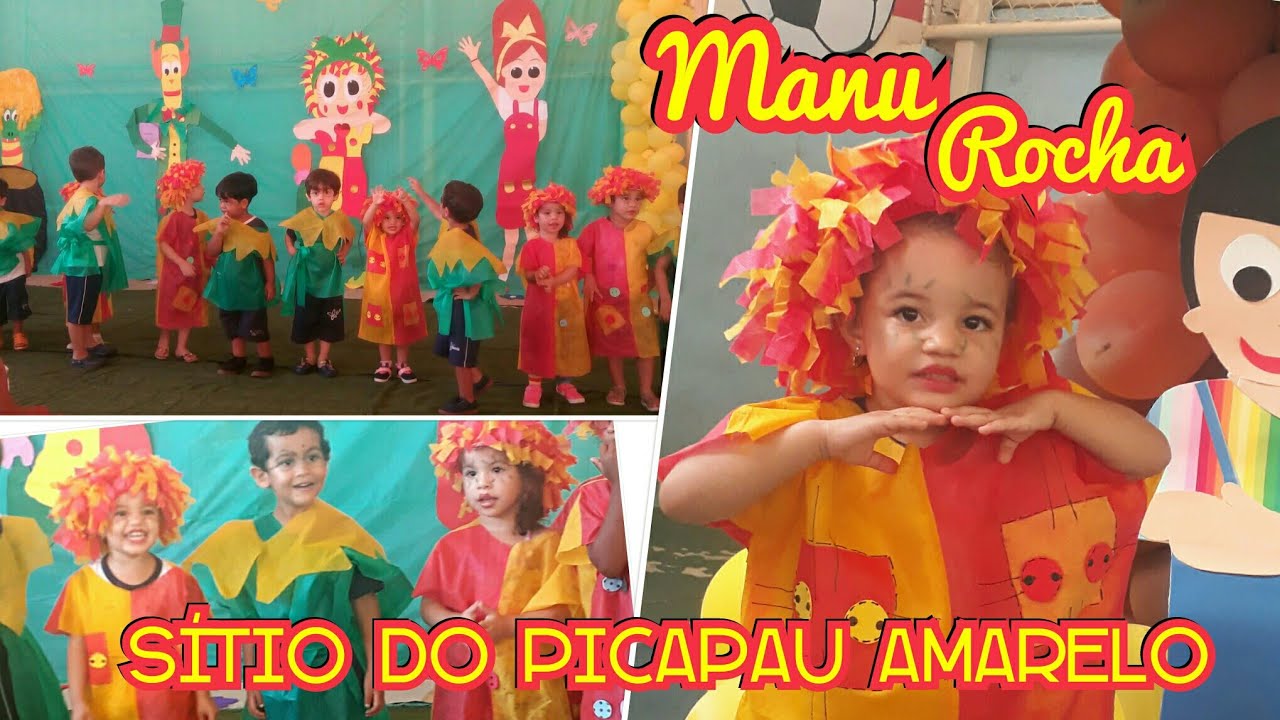 CULMINÂNCIA DO PROJETO MONTEIRO LOBATO - Apresentação Sítio do Picapau amarelo #ManuRocha