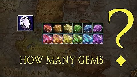 Prospecting. Jewelcrafting. World Of Warcraft TBC