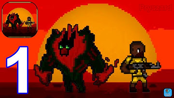 Stay Alive: Alone With The Zombie - Gameplay Walkthrough Part 1 Waves 1-7 Zombie Defense (Android)