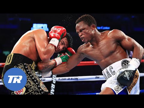 Isaac Dogboe vs Jessie Magdaleno | FREE FIGHT | Dogboe Gets 1st World Championship