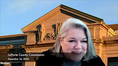 LaPorte County Commission December 16, 2020