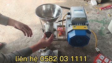 máy đùn thịt, đùn cổ gà ,đùn chả cá cối 12 gang