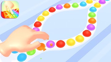 POP IT RUN 💕🦄🌈 Gameplay All Levels Walkthrough iOS, Android New Game Update Max Level 2-3