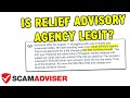 Relief Advisory Agency Group Center Calling About Back Income Tax Debt or Hardship Benefit - Scam?