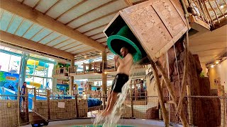 The Cascade Drop Water Slide at Aquaparc, Switzerland