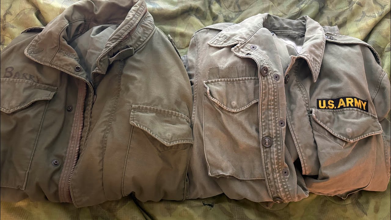 M51 vs M65 what are the differences? Field jacket shoot out - YouTube