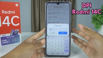 How To Change/ Settings Dpi Xiaomi Redmi 14C