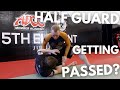 How to transition from half guard to the back