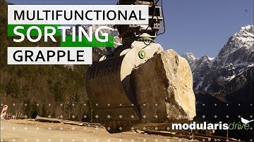 MD25.0 Multifunctional Sorting Grapple - Rock handling & Stone placing
