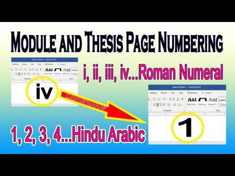 Video: Paano Maglagay Ng Pagination Sa Isang Salita