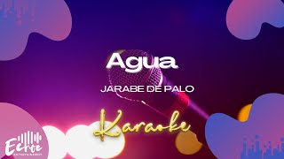 Video thumbnail of "Jarabe De Palo - Agua (Versión Karaoke)"
