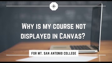 Why Is My Course Not Displayed on Canvas?