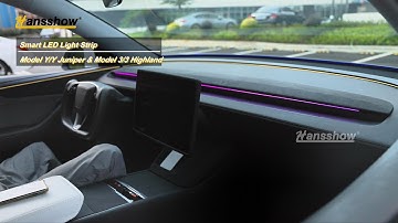 Streamer Ambient Light for Model Y/Y Juniper & Model 3/3 Highland  With BSD System 2.0