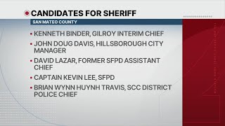 These are the 7 candidates who could be San Mateo County Sheriff