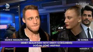 Kerem Bürsin ve Serenay Sarıkaya - #Kelebekler Galası Röportajı (KanalD)