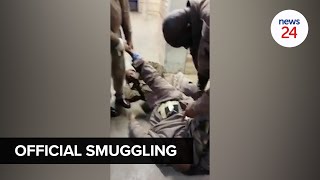 WATCH | Prison guard allegedly caught with contraband strapped to his body in Kimberley prison