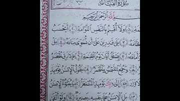 سورة القيامة